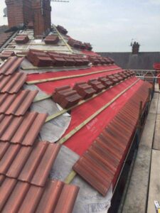 new roof concrete tile project 07