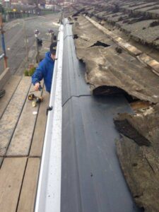 replace fascia soffits guttering new new joists eve guard 03