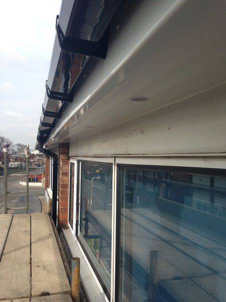 replace fascia soffits guttering new new joists eve guard 04