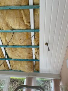 cladding inside conservatory roof 14