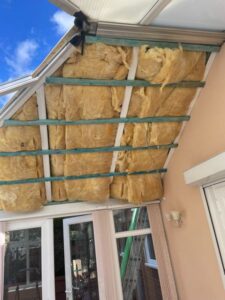 cladding inside conservatory roof 18