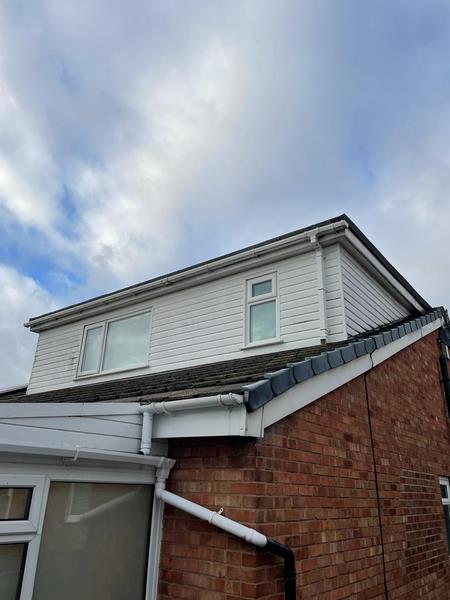 white upvc shiplap cladding fascia soffits guttering 02