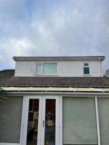 white upvc shiplap cladding fascia soffits guttering 08